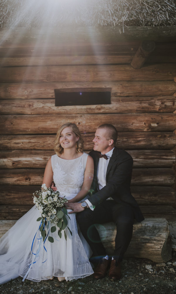 Rustykalny ślub i sesja